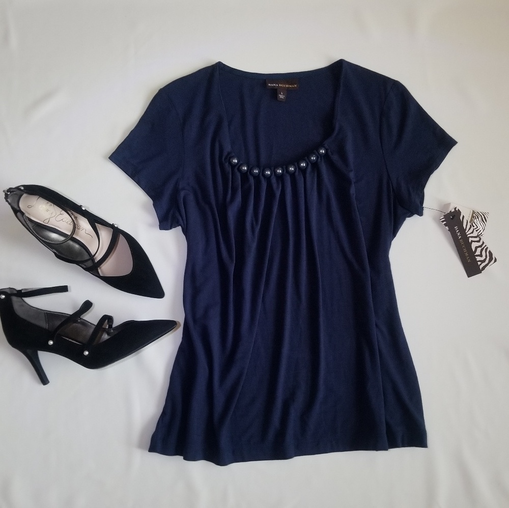 💜 5 for $25! NWT Dana Buchman Blouse